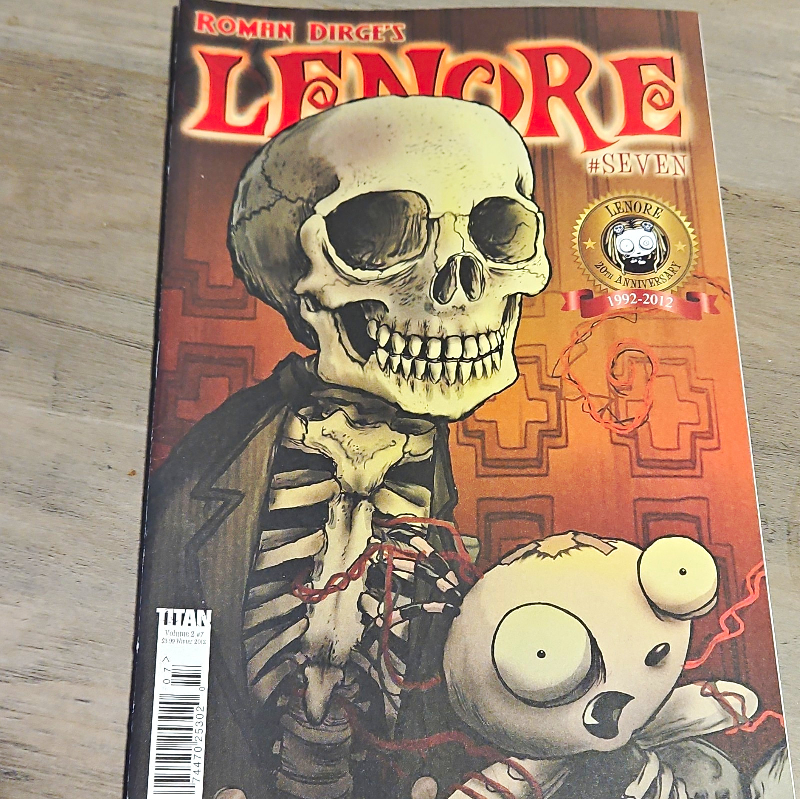 Lenore: The Cute Little Dead Girl #7 (2012) Roman Dirge Titan Comics