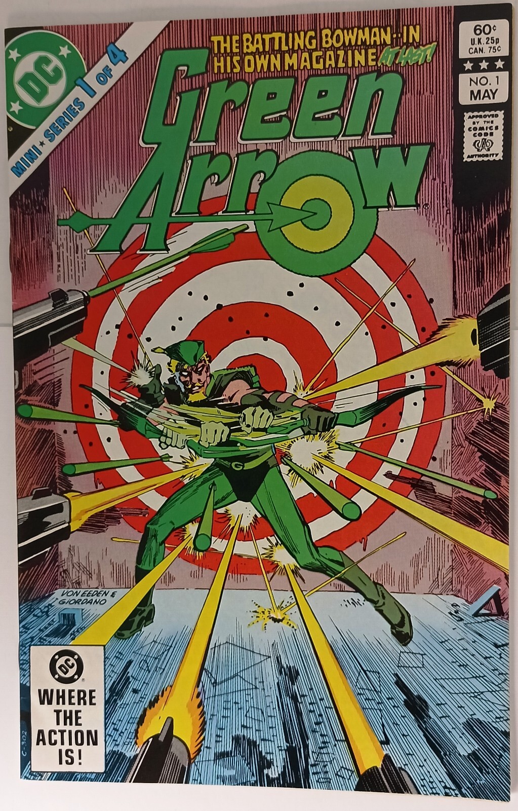 Green Arrow #1 - 4 DC Comics 1983 Four Issue Complete Mini-Series VF