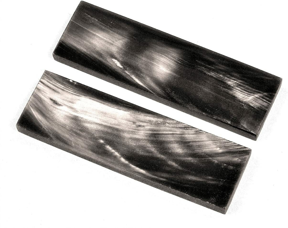 2 Buffalo Horn Scales Various Choices Sizes Knife Bow Handle Material Gun Grips