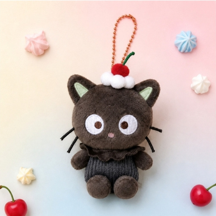 Sanrio Characters Plush Doll Dessert Chococat 10cm Key ring Chain Bag charm Sanrio Characters Plush Doll Dessert Chococat 10cm Key ring Chain Bag charm