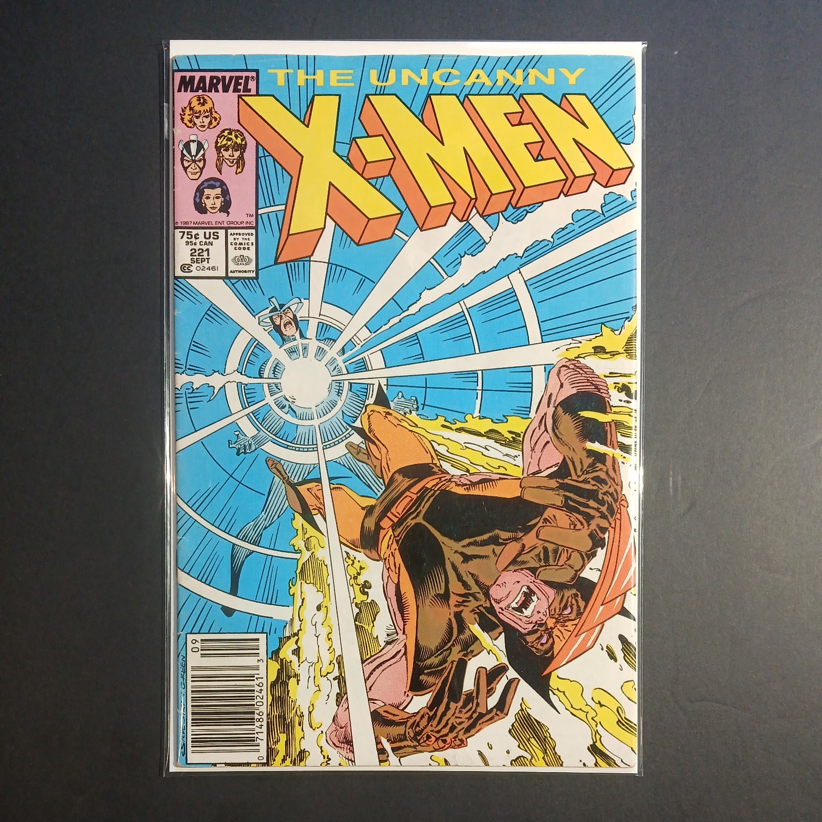 The Uncanny X-Men #221 Mark Jeweler Variant The Uncanny X-Men #221 Mark Jeweler Variant