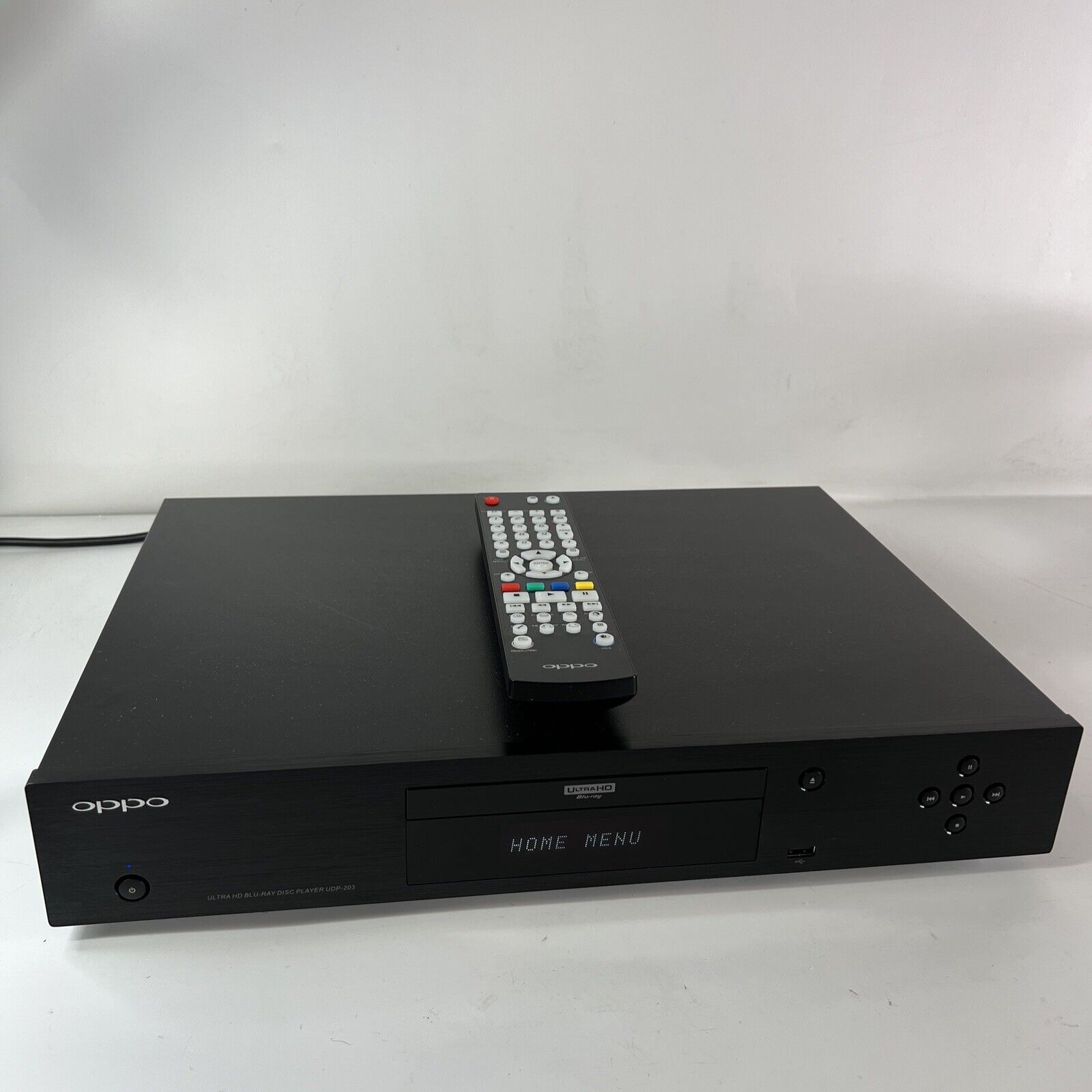 Oppo 4K Ultra HD Blu-ray Disc Player UDP-203 With REMOTE Videophile Rare Works
