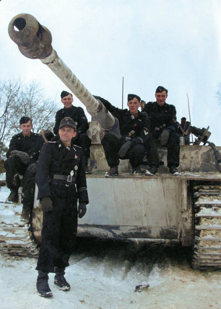 German WW2 Photo - Commander Michael Wittmann German WW2 Photo - Commander Michael Wittmann