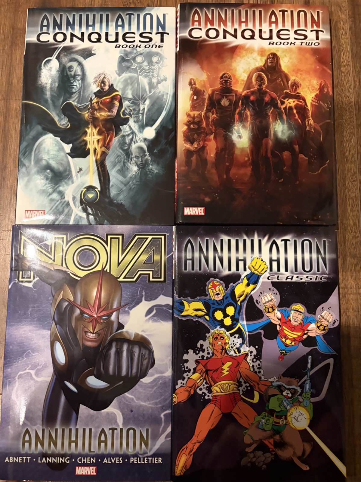 Annihilation Conquest Hardcover Lot - 4 Hardcover Books Annihilation Conquest Hardcover Lot - 4 Hardcover Books