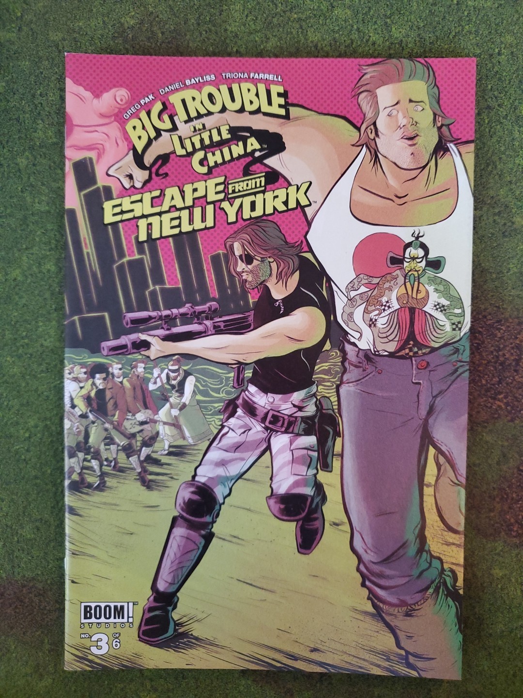 BIG TROUBLE IN LITTLE CHINA ESCAPE FROM NEW YORK 3 BOOM STUDIOS BIG TROUBLE IN LITTLE CHINA ESCAPE FROM NEW YORK 3 BOOM STUDIOS
