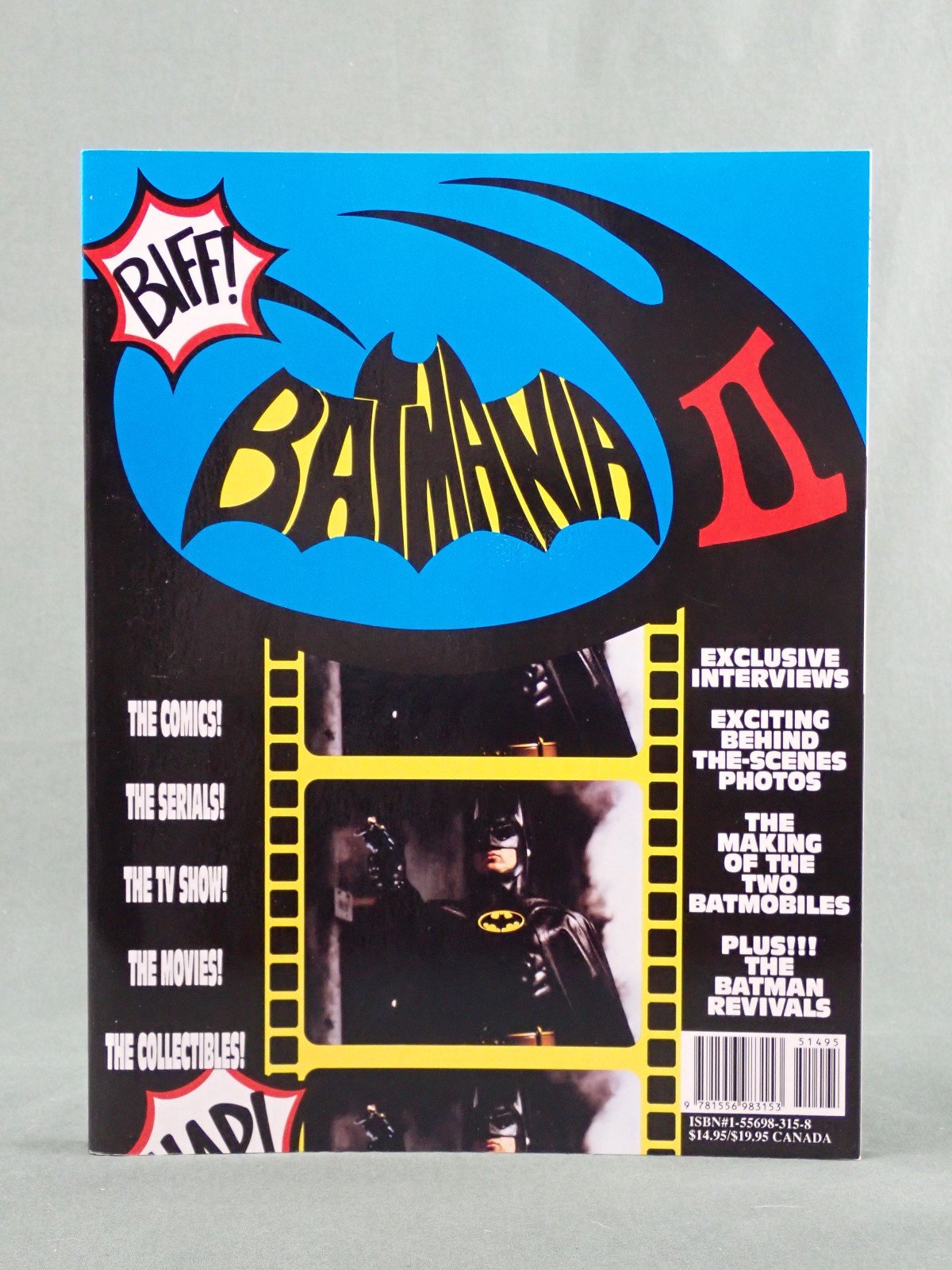 BATMAN BATMANIA II SOFTCOVER PAPERBACK NEW UNREAD CONDITION BATMAN BATMANIA II SOFTCOVER PAPERBACK NEW UNREAD CONDITION