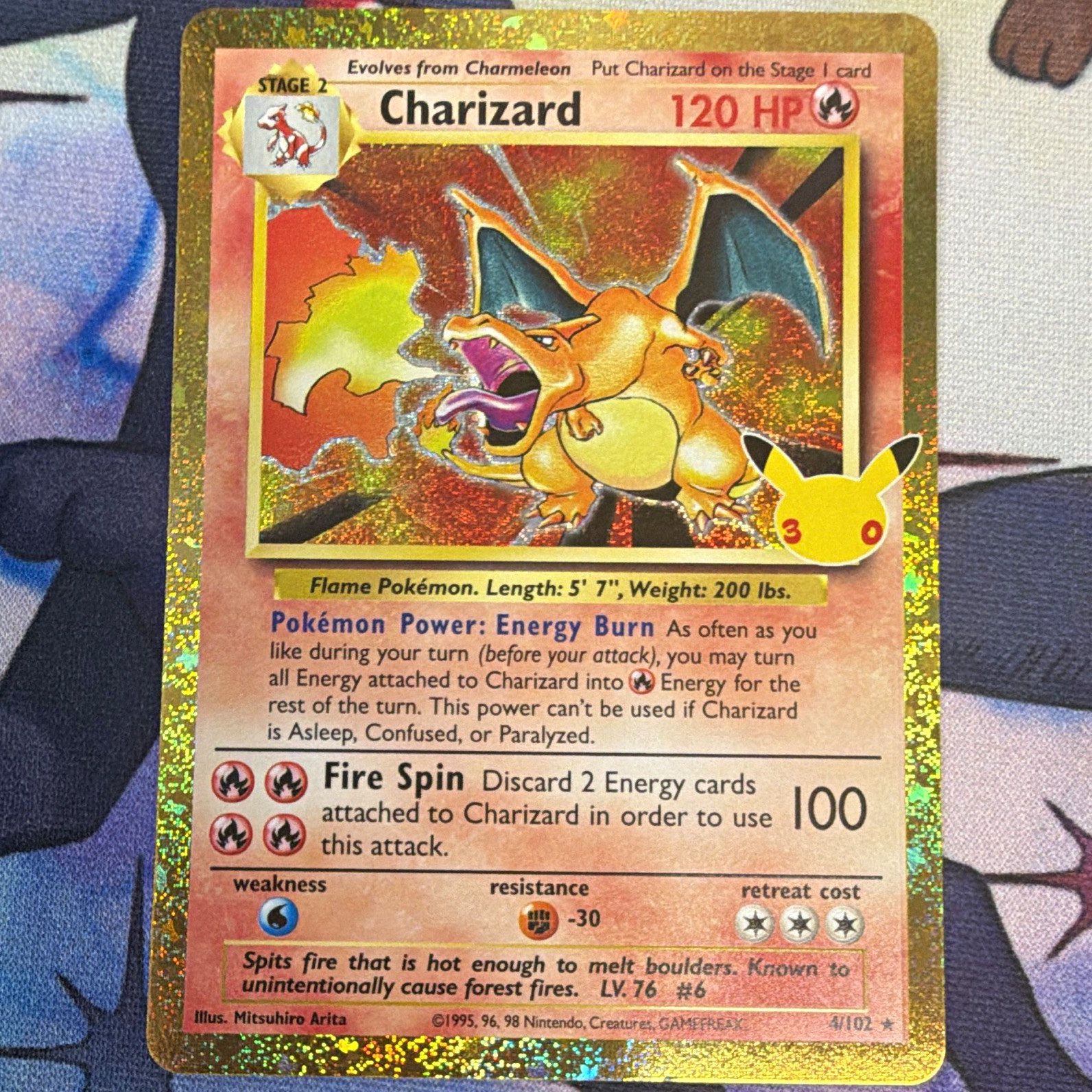 Pokémon 30th Celebration Classic Charizard 🔥BUY BY 4:30PM EST SHIPS TODAY🔥 Pokémon 30th Celebration Classic Charizard 🔥BUY BY 4:30PM EST SHIPS TODAY🔥