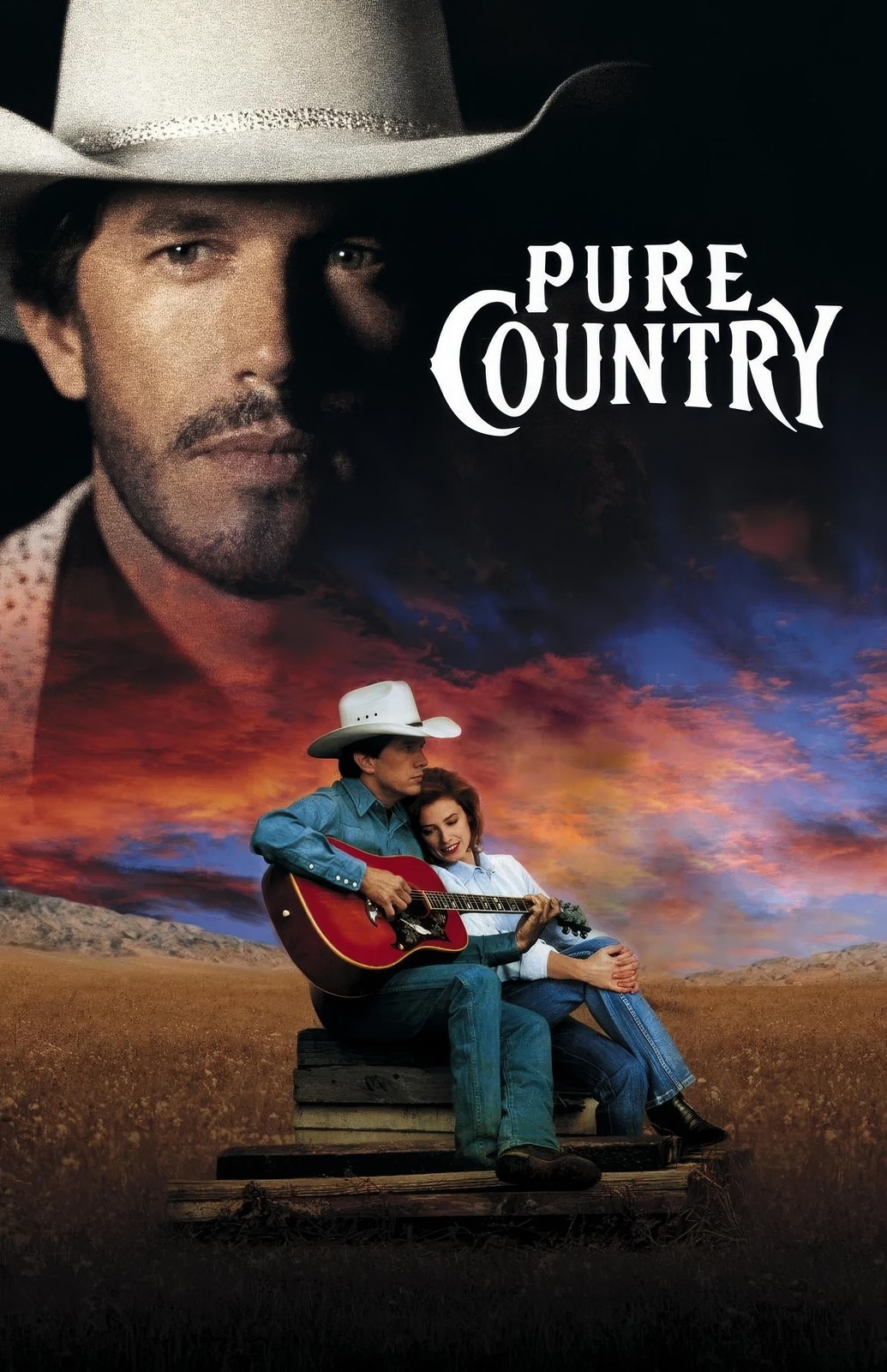 Pure Country (1992) Movie Poster Print Wall Art Home Decor Vintage Film