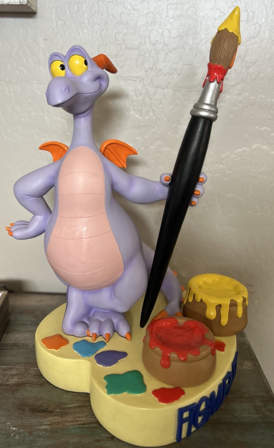 Rare Walt Disney World Epcot Big Fig - FIGMENT Rare Walt Disney World Epcot Big Fig - FIGMENT