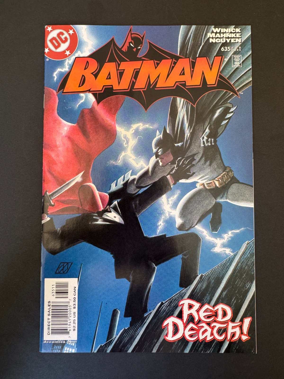 Batman #635 - 1st Appearance of Jason Todd as the Red Hood (DC, 2005) NM