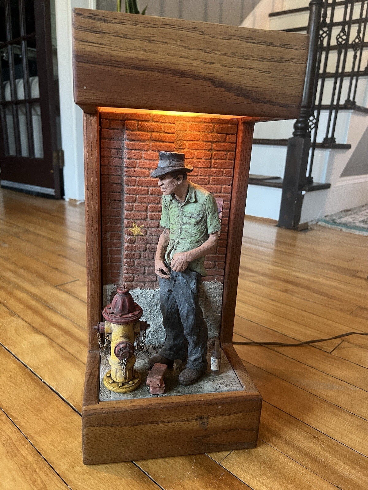 Michael German 1978 Vintage Lamp 