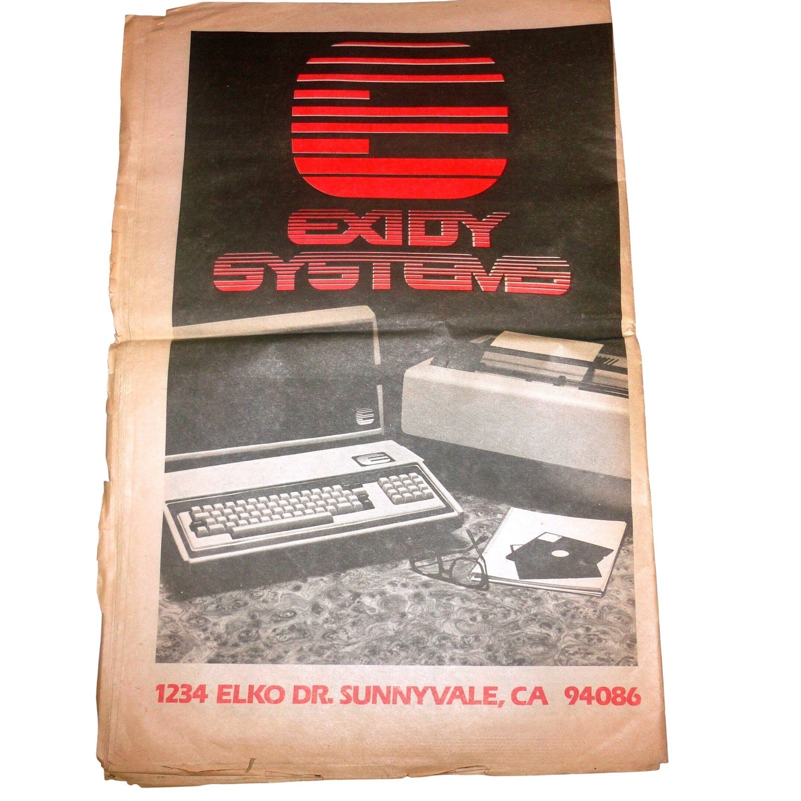 Vintage 1981 Exidy Sorcerer Computer Catalog Newspaper Systems News Vol 1 No 1