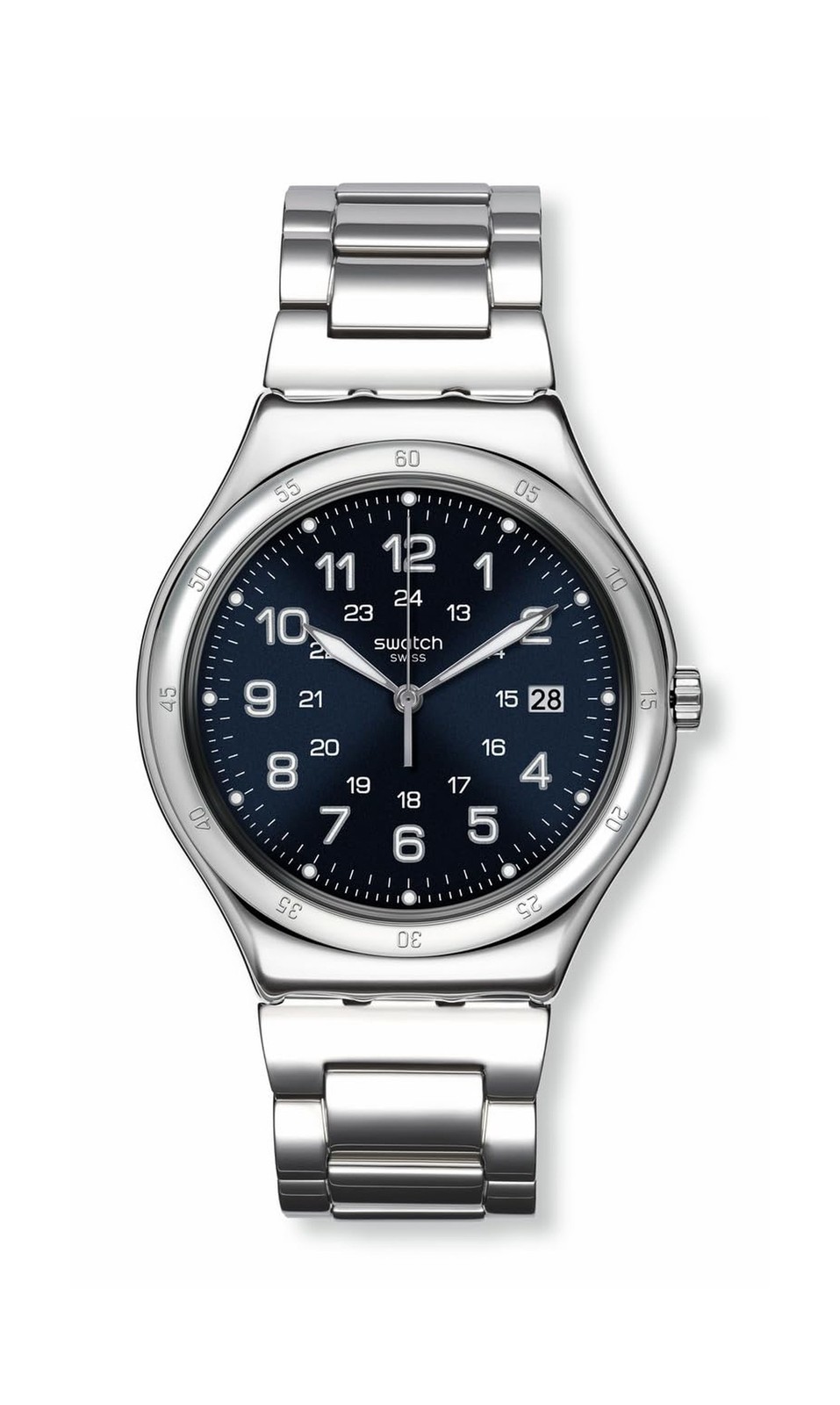Swatch Irony Big Classic Blue Boat Again Quartz Watch Swatch Irony Big Classic Blue Boat Again Quartz Watch