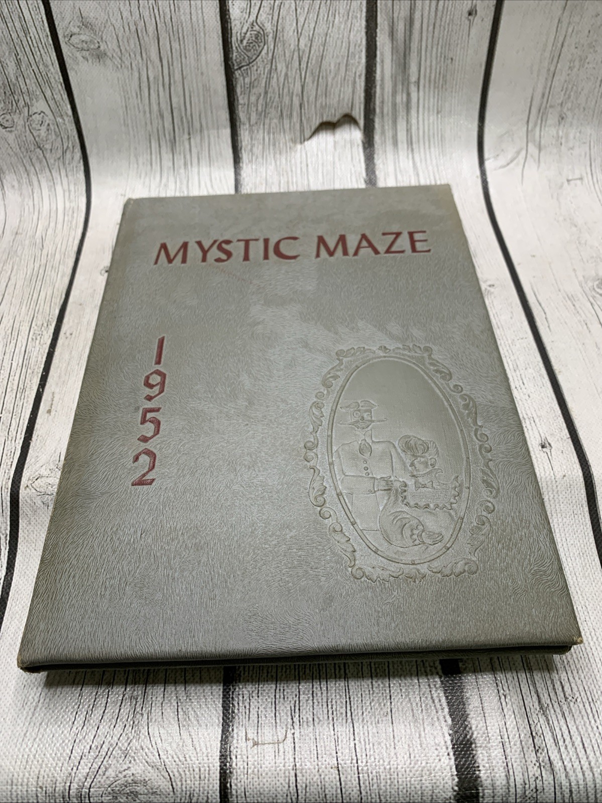 1952 Needles California Mystic Maze High School Yearbook *Signatures*
