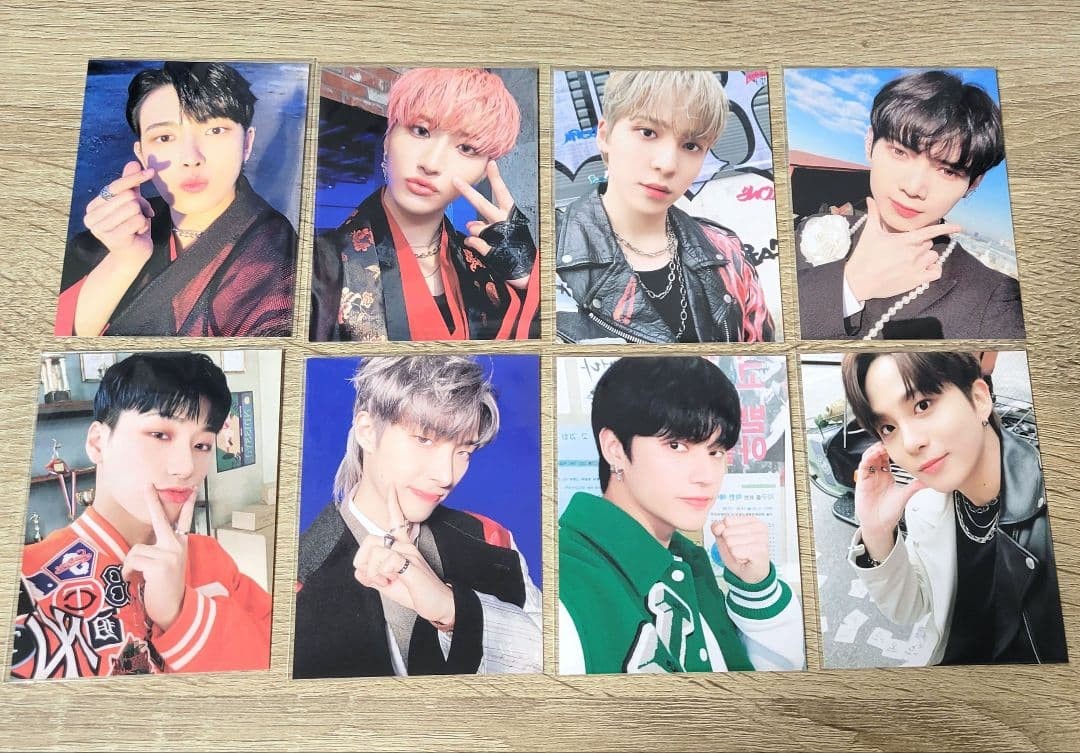 ATEEZ ZERO FEVER EPILOGUE Tower Records Lucky Draw Mini Postcard Set