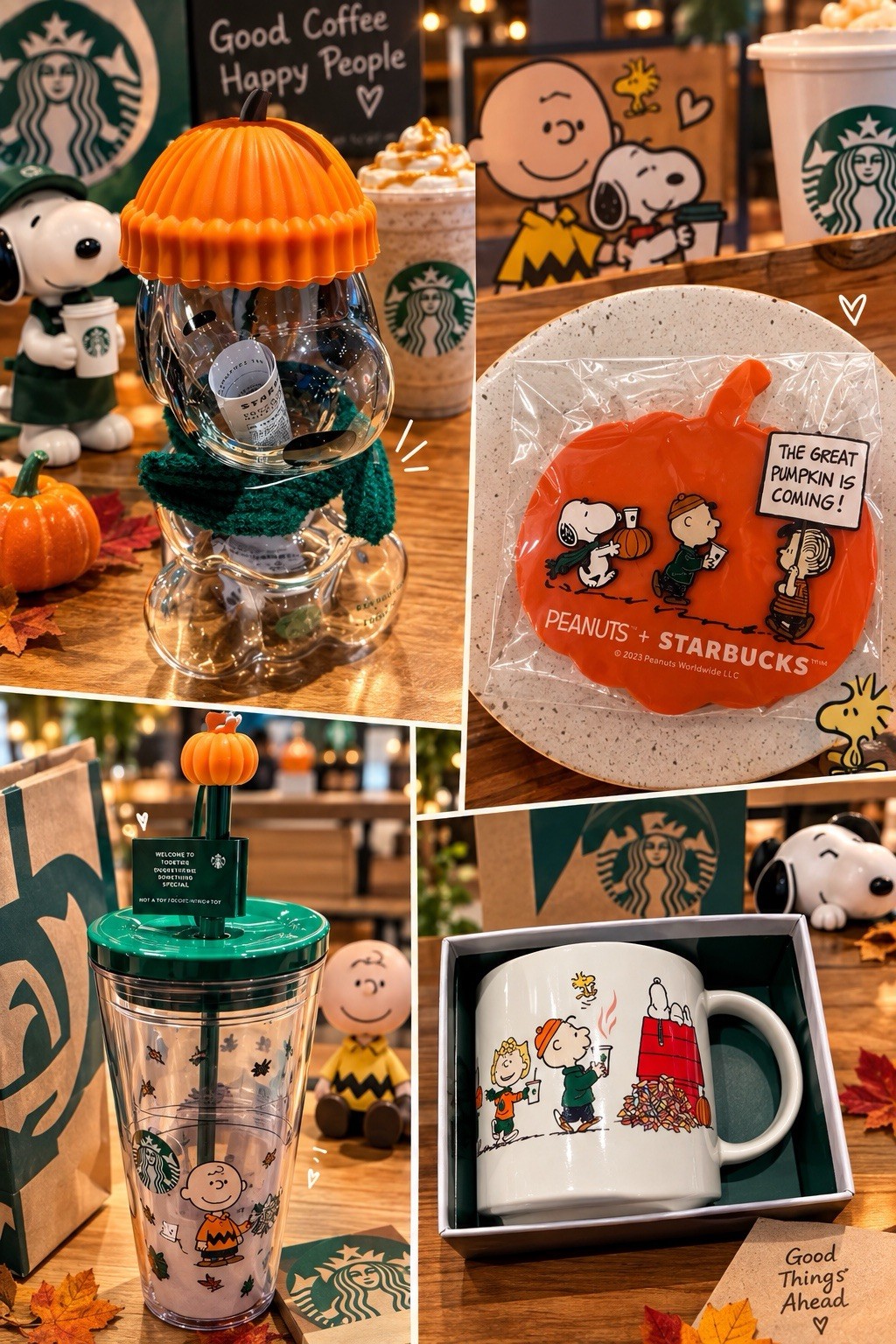 Starbucks x Peanuts Snoopy bundle collection lot of 4 . Fast ship Starbucks x Peanuts Snoopy bundle collection lot of 4 . Fast ship