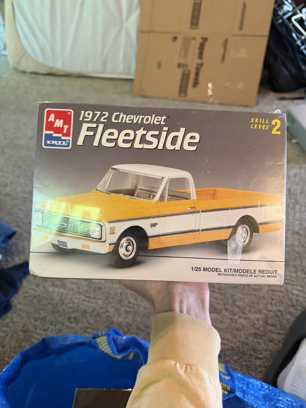 1972 CHEVROLET FLEETSIDE AMT ERTL MODEL KIT NEW IN BOX 6964 1/25 CHEVY TRUCK MIB