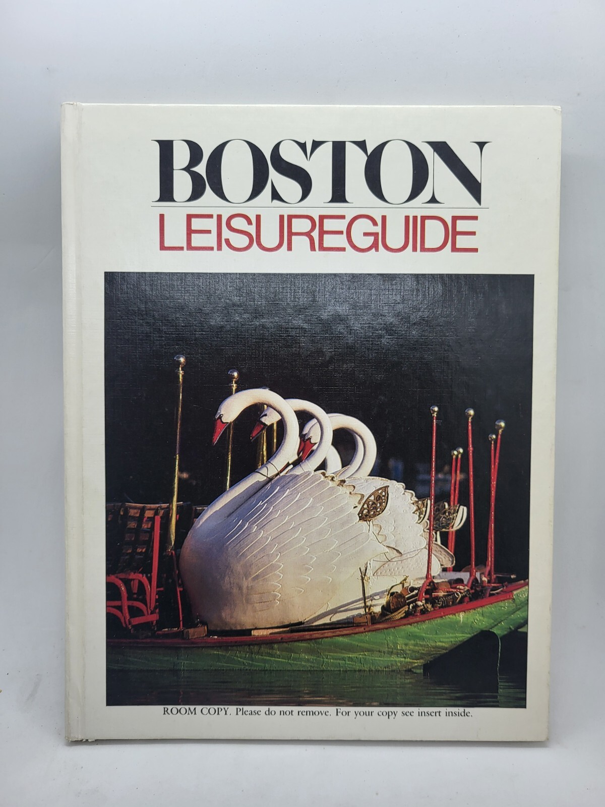 Vintage 1983 Boston Leisure Guide Hotel Book Celtics Patriots Red Sox