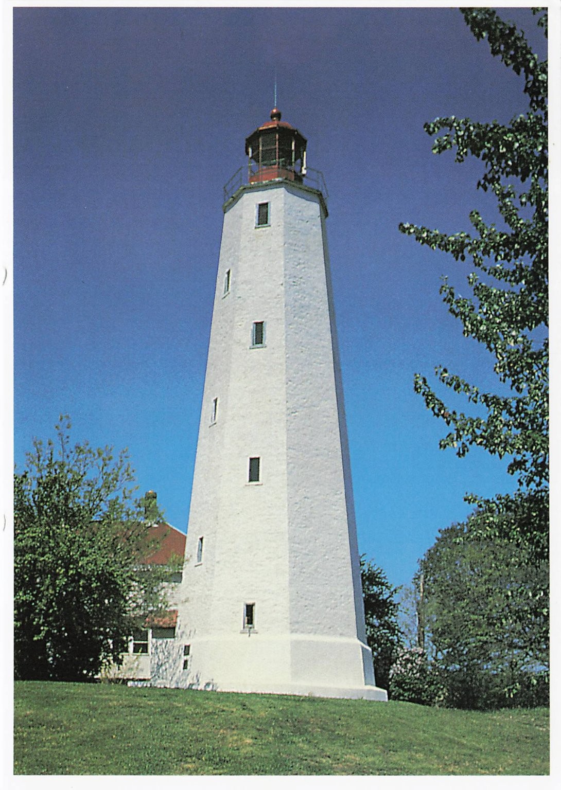 Sandy Hook Lighthouse Postcard - Oldest Operating US Lighthouse New Jersey Sandy Hook Lighthouse Postcard - Oldest Operating US Lighthouse New Jersey