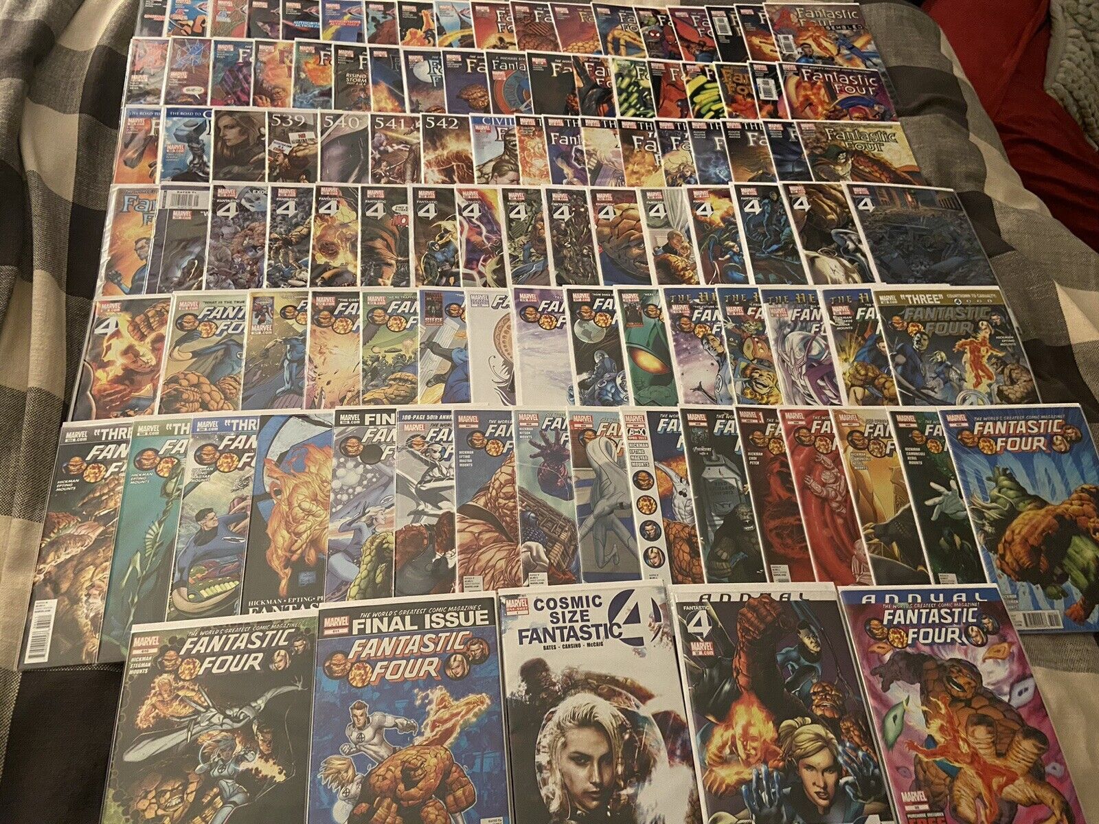 Fantastic Four #500-588; #600-611 Complete Set (2003-2012) Marvel Comics 
