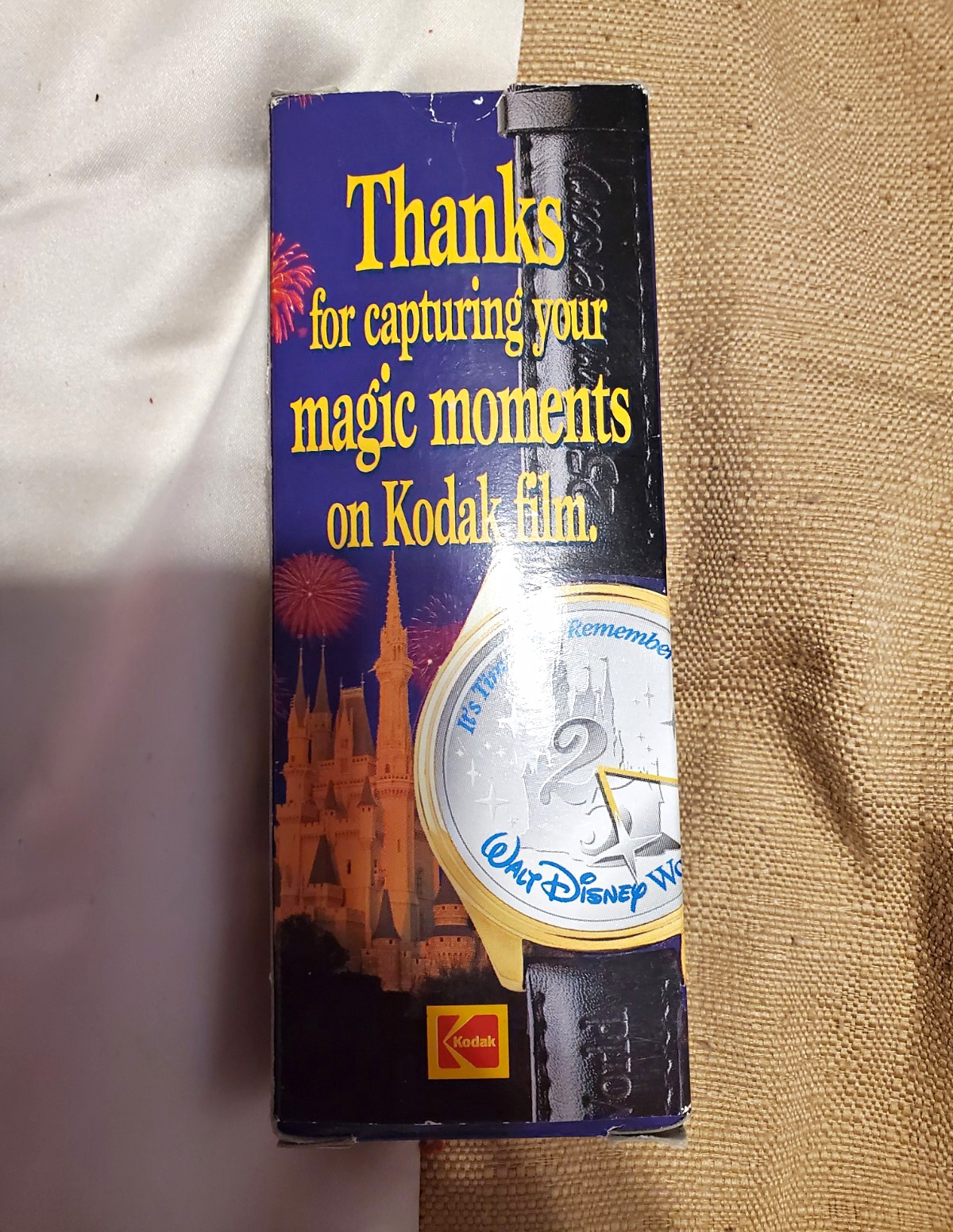 Vintage 1997 Walt Disney World 25th Anniversary Watch Kodak Promotional NIB Vintage 1997 Walt Disney World 25th Anniversary Watch Kodak Promotional NIB
