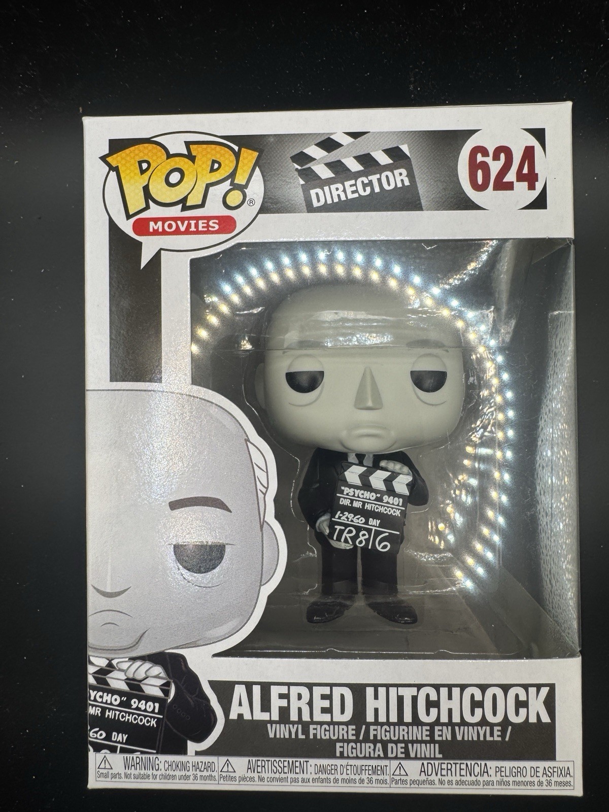 Funko Pop Vinyl: Directors - Alfred Hitchcock #624 Funko Pop Vinyl: Directors - Alfred Hitchcock #624