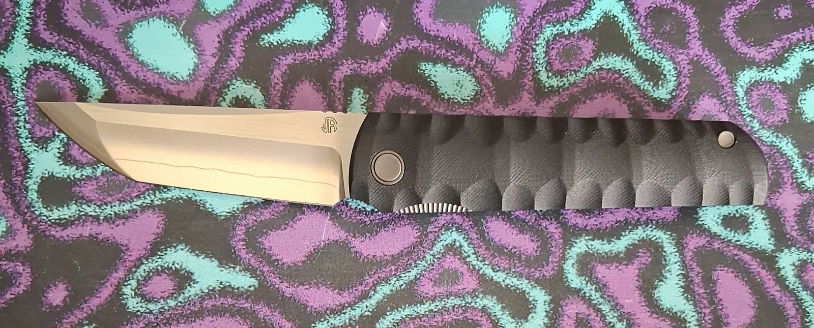 North Mountain Blade Kick Stop Chop Plus w/ Black G-10 Handles & SLD Magic Steel