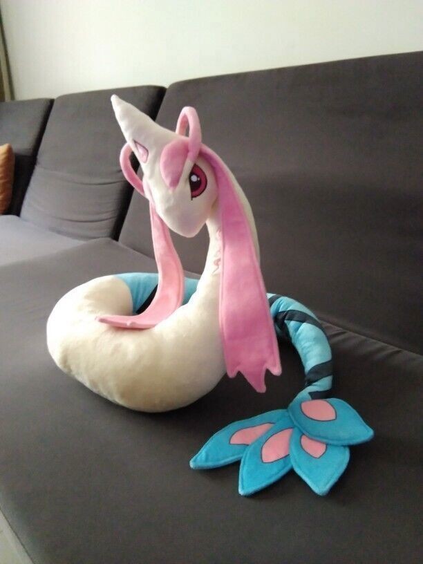 66in Milotic Giant Plush Doll 170cm Stuffed Cotton Anime Pillow Toy Xmas Gift