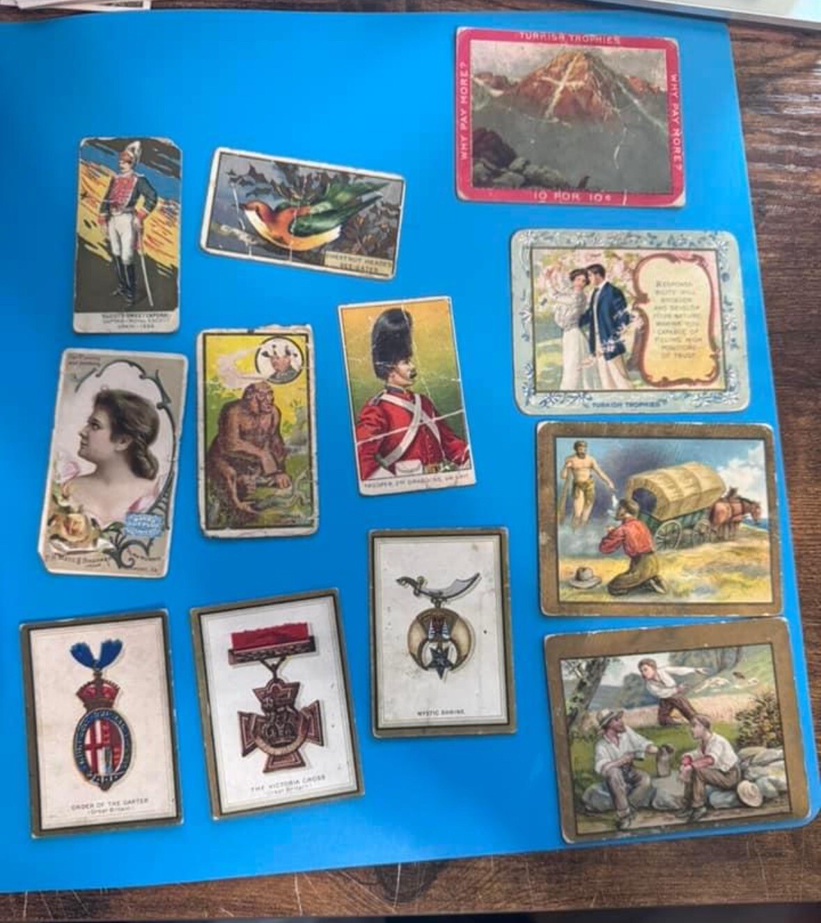 1888+ Tobacco/cigarette Card Lot Of 12 Rare/scarce Cards 1888+ Tobacco/cigarette Card Lot Of 12 Rare/scarce Cards