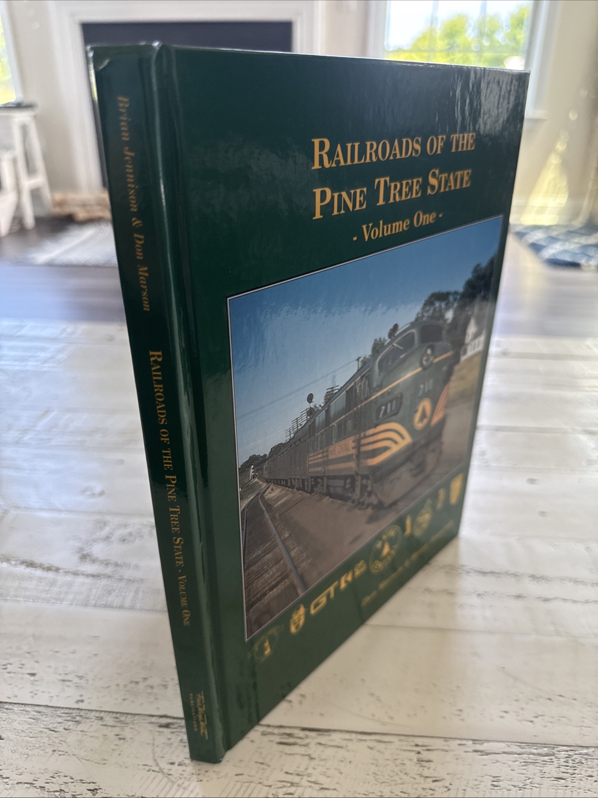 Railroads of the Pine Tree State Vol 1 Maine Marson Jennison 1999 HC