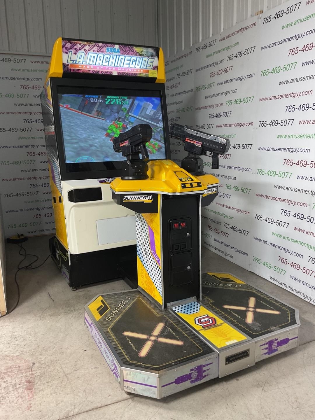 LA Machine Guns by Sega COIN-OP Arcade Video Game