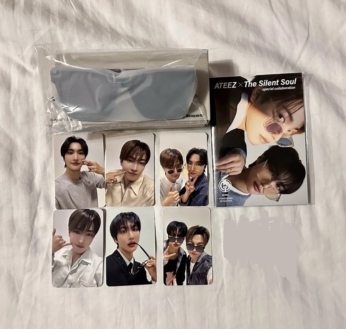 Ateez Photocard Silent Soul, Matz (Hongjoong & Seonghwa) Beatroad Photocards POB