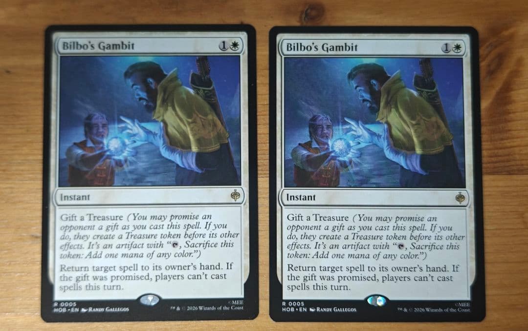 MTG Bilbo's Gambit/Bilbo's Gambit 2 cards English #21c3af MTG Bilbo's Gambit/Bilbo's Gambit 2 cards English #21c3af