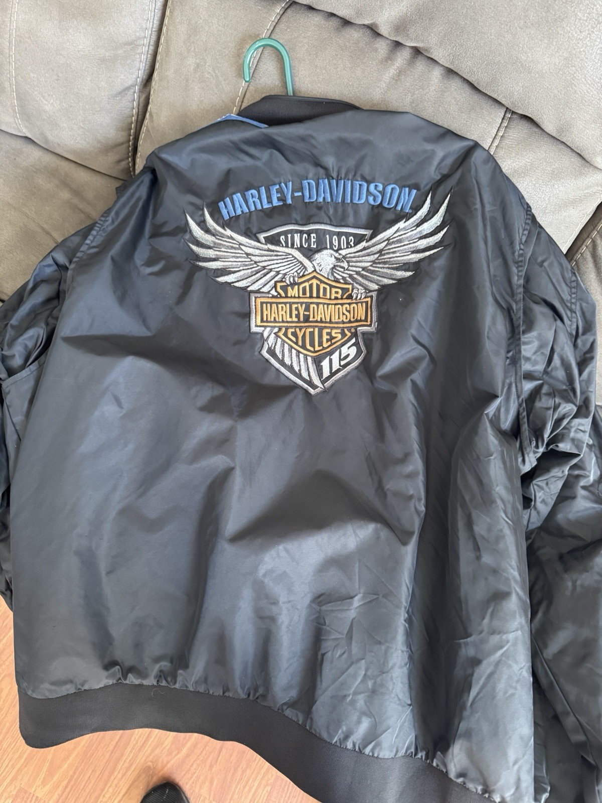 Harley-Davidson Men’s Jacket Size 4X Authentic Exc Cond 115th Anniversary Harley-Davidson Men’s Jacket Size 4X Authentic Exc Cond 115th Anniversary