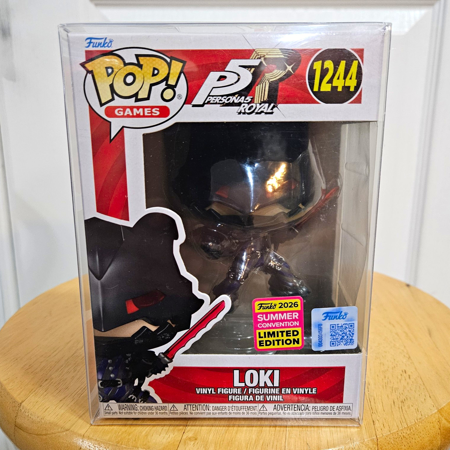 Funko Pop Games Persona 5 Royal Loki #1244 Summer 2026 Convention Exclusive Funko Pop Games Persona 5 Royal Loki #1244 Summer 2026 Convention Exclusive