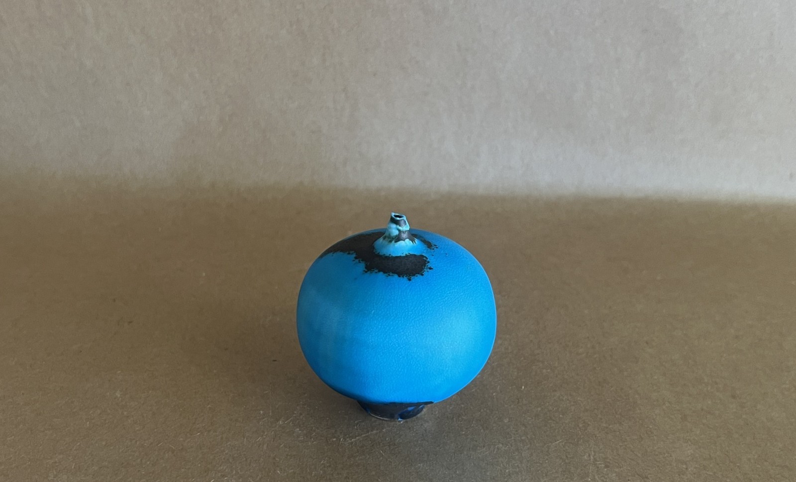 Rose Cabat Vintage MCM Pottery Ceramic Feelie Vase 2 5/8\ Rose Cabat Vintage MCM Pottery Ceramic Feelie Vase 2 5/8\