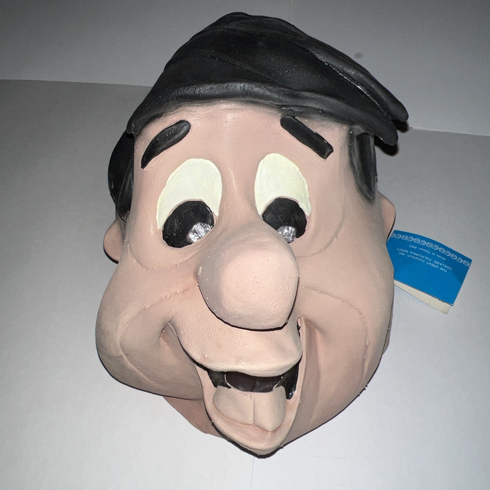 Vintage Fred Flintstone Rubber Mask Halloween Cosplay From 1986 NEW Vintage Fred Flintstone Rubber Mask Halloween Cosplay From 1986 NEW