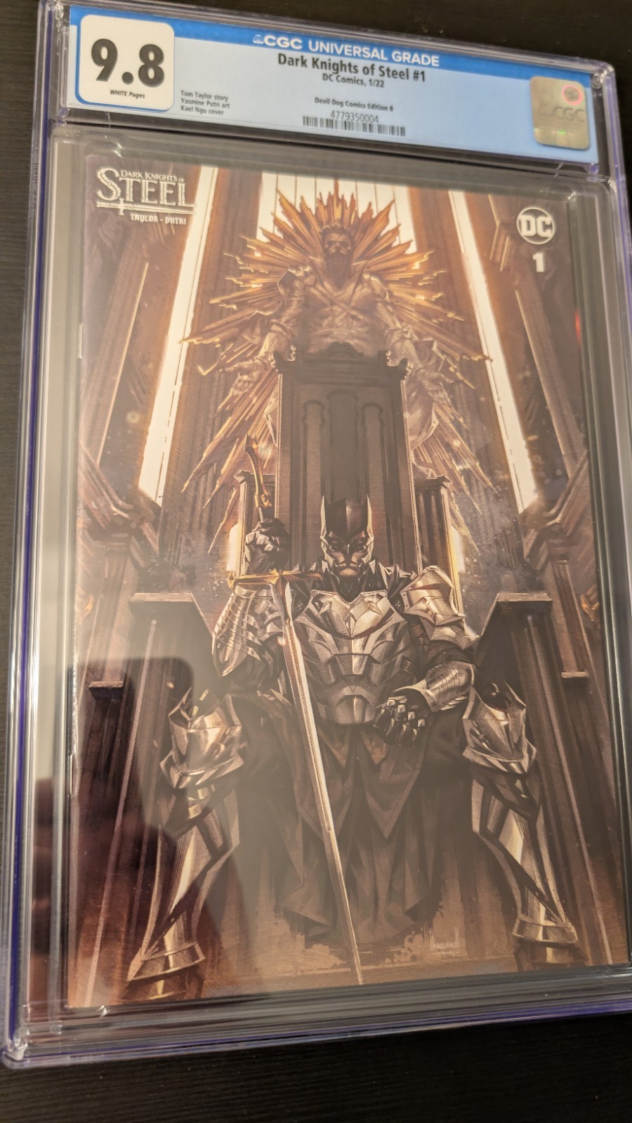 Dark Knights of Steel #1 CGC 9.8 Kael Ngu Variant | Batman | DC Tom Taylor
