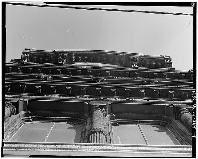 Photo:South Norwalk CT 1900s South Main St Commercial Building Detail HABS