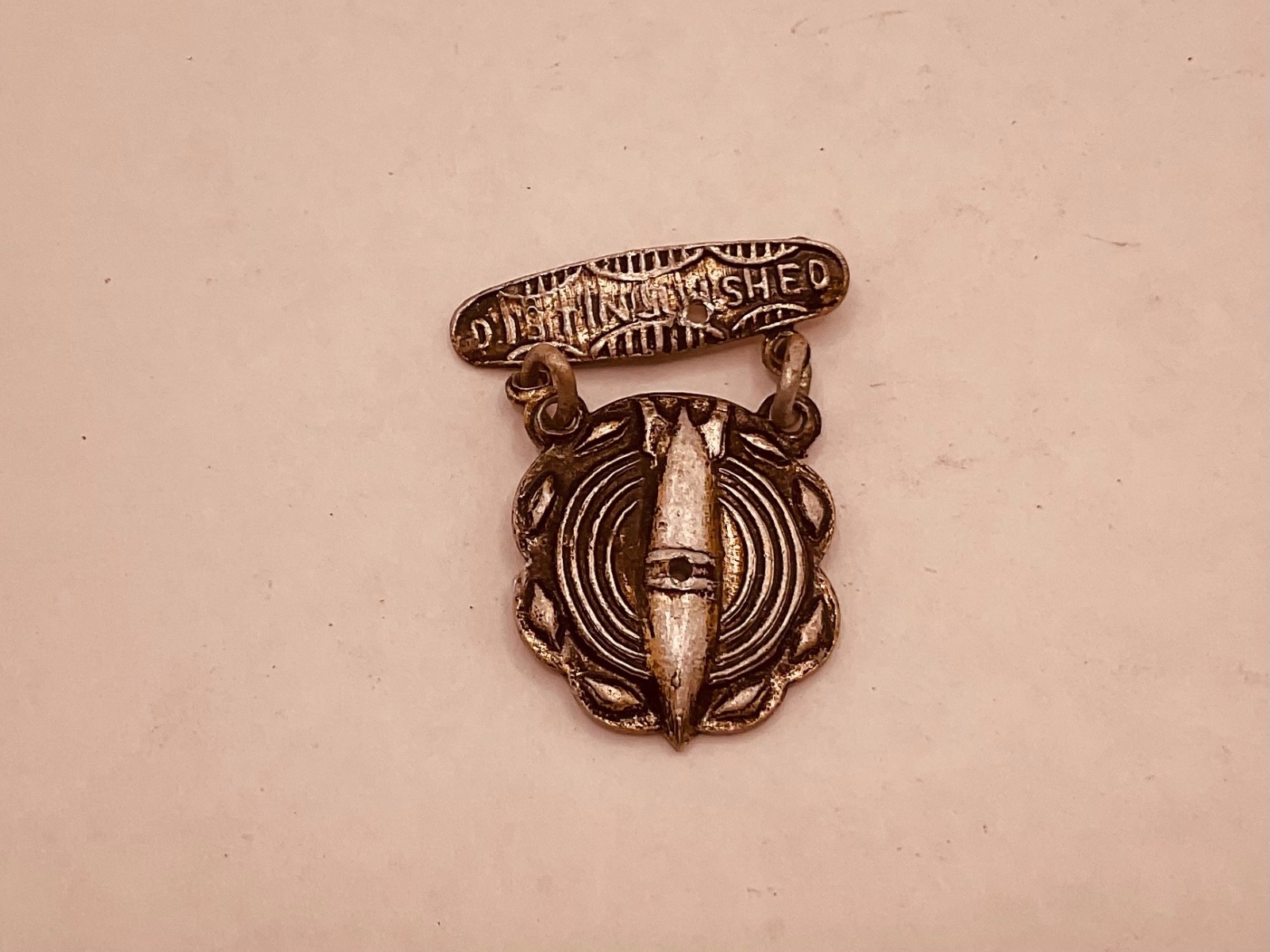 Rare Pre-WWII US Army Air Forces Distinguished Aerial Gunner Badge Shooting