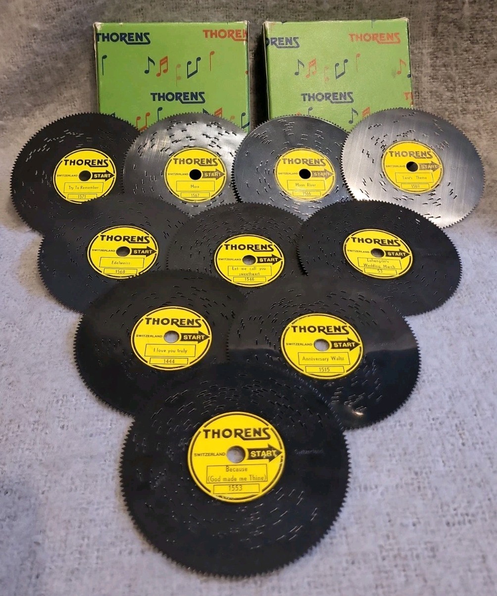 Vtg. 10 Piece THORENS 4.5 Vtg. 10 Piece THORENS 4.5