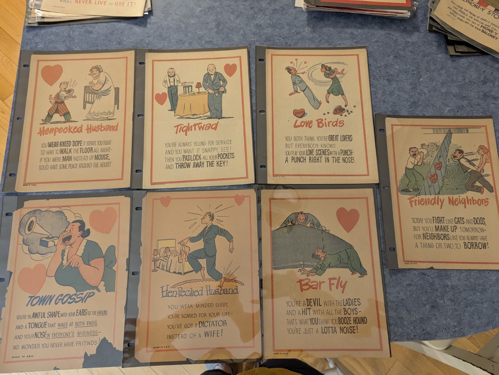 Lot 7 Early 1900's Vinegar Valentine Ephemera Sarcasm Poem Penny Dreadful Lot 7 Early 1900's Vinegar Valentine Ephemera Sarcasm Poem Penny Dreadful