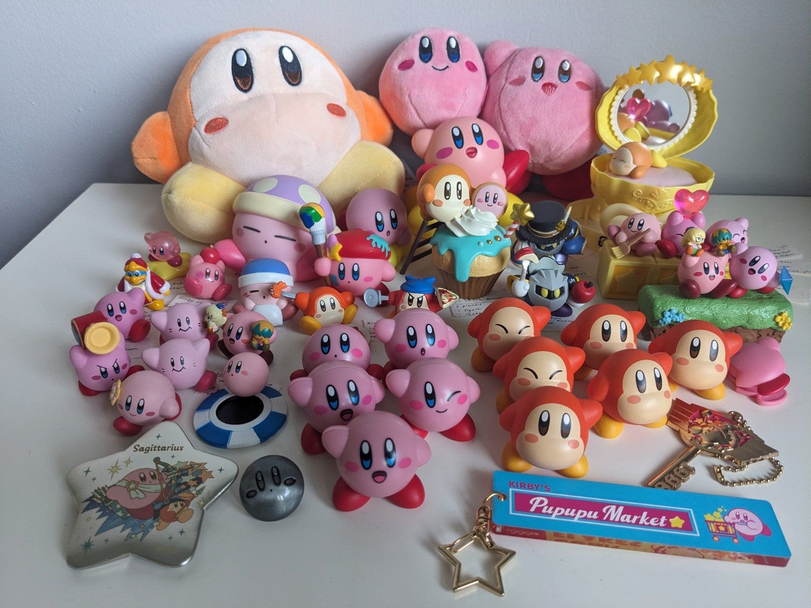 Kirby Collection Mix Lot of 42 Figure/Plush/Merch - Rement, Takara Tomy, Bandai