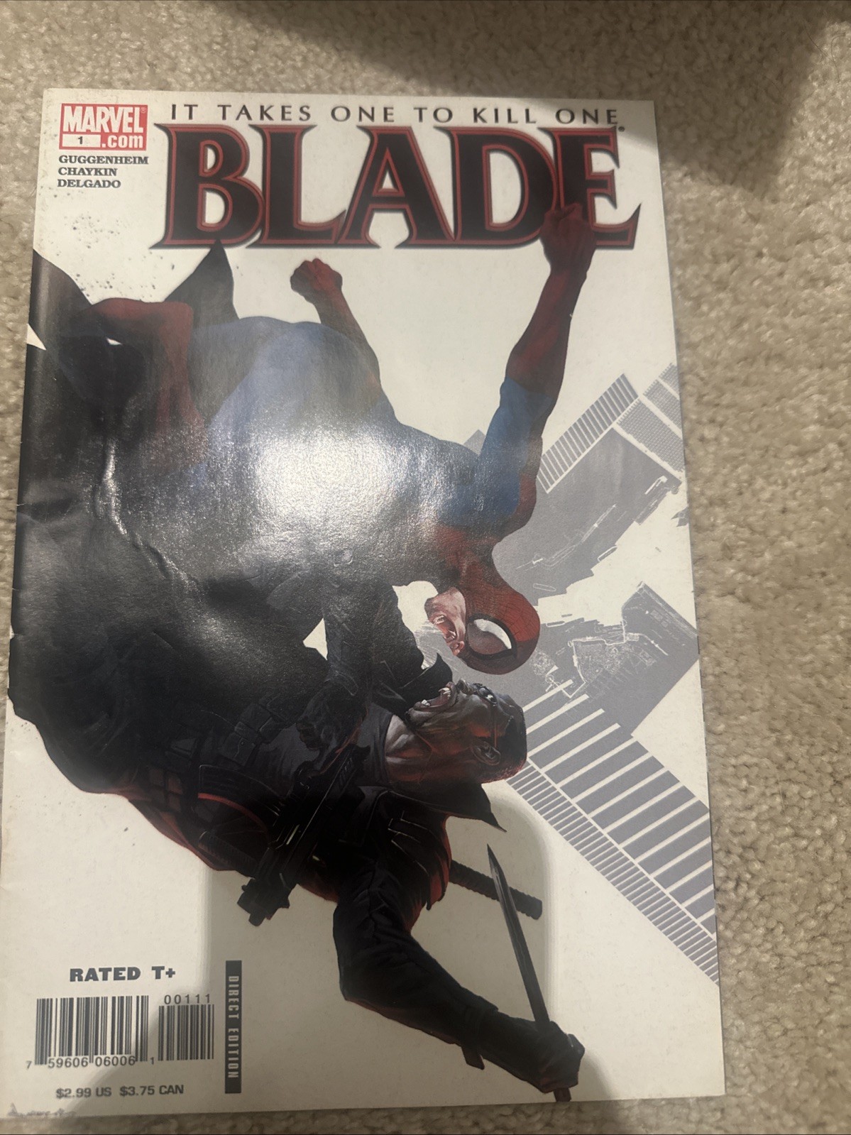 Blade #1 It Takes One To Kill One - Marvel 2006 - Howard Chaykin Cover Blade #1 It Takes One To Kill One - Marvel 2006 - Howard Chaykin Cover