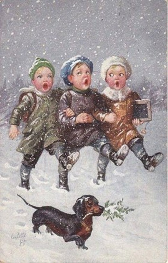 Vintage Dachshund refrigerator magnet 2 1/2x 3 1/2 Vintage Dachshund refrigerator magnet 2 1/2x 3 1/2