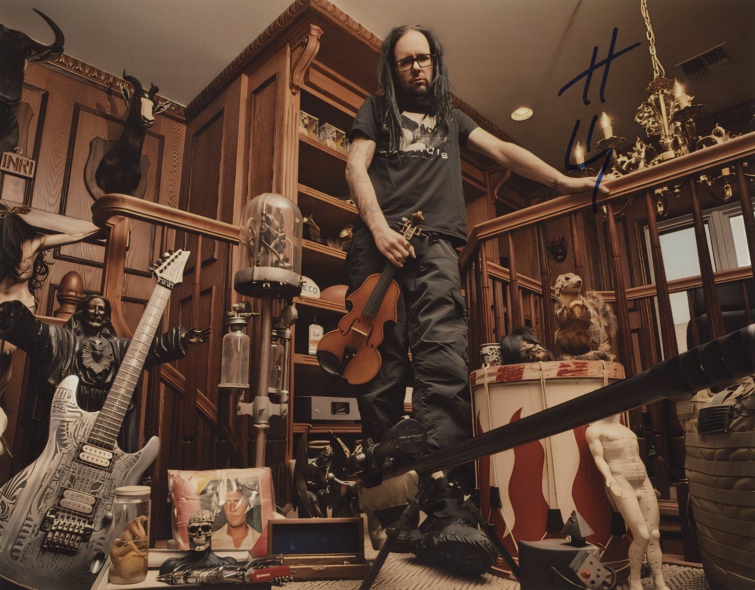 Jonathan Davis- Signed Photograph