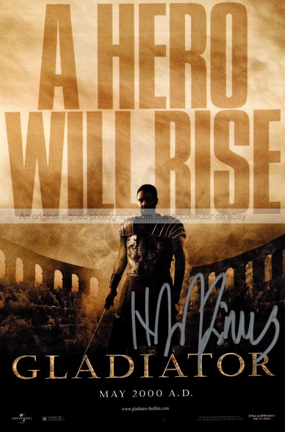 Hans Zimmer Film Composer Gladiator Signed 7.5 x 5 Photograph *With COA*