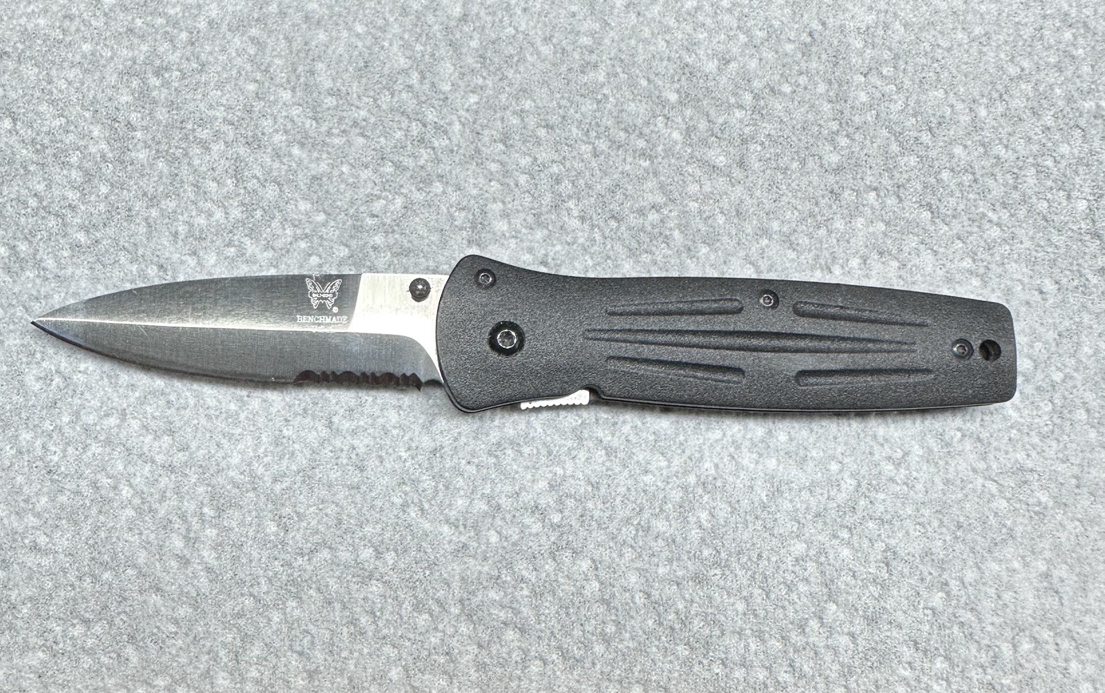 Vintage 1998 Benchmade Mel Pardue 350 folding knife. 