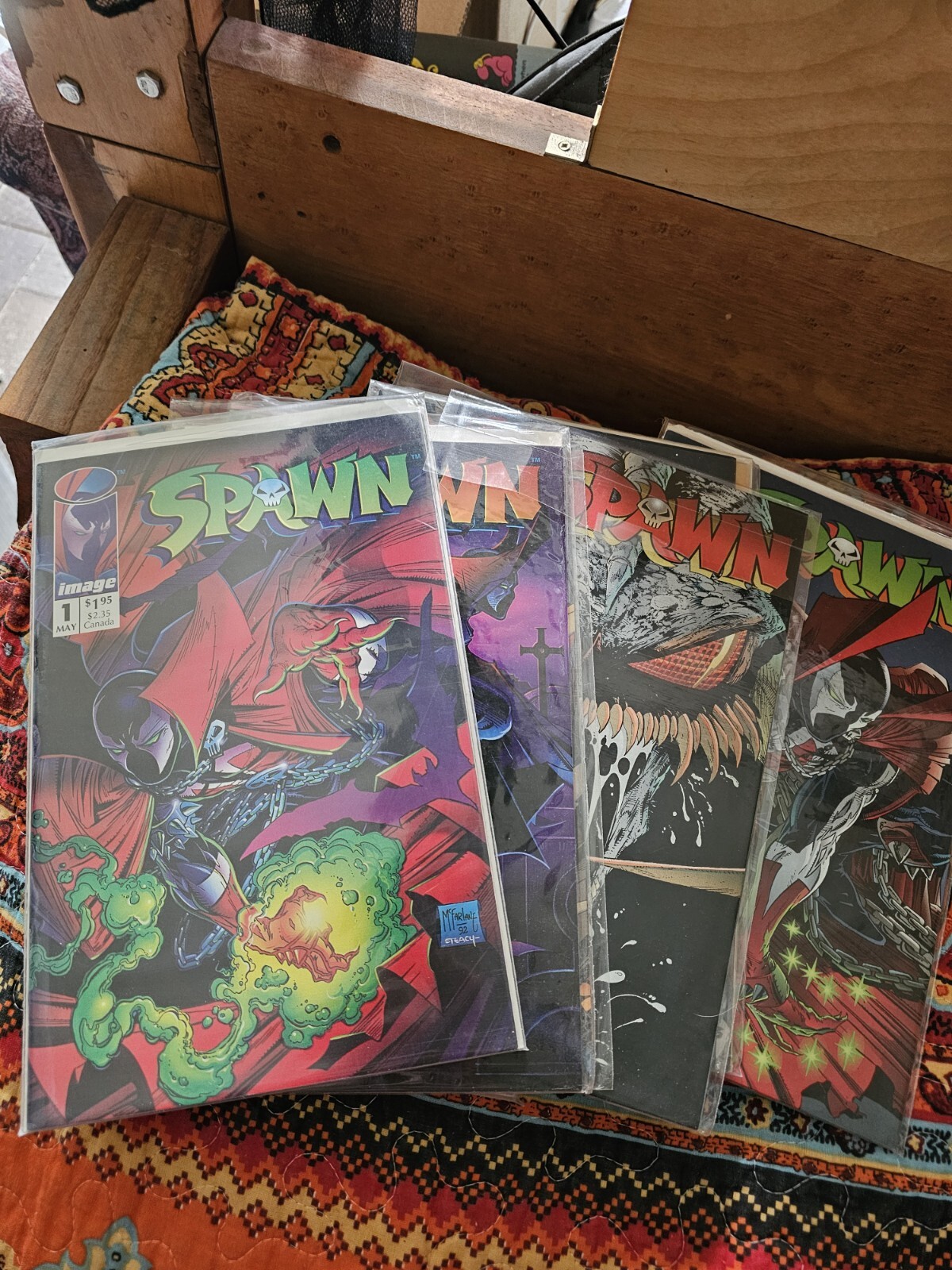 Spawn Vol. 1 Issues 1-9 Comic Book Series Image Comics Spawn Vol. 1 Issues 1-9 Comic Book Series Image Comics