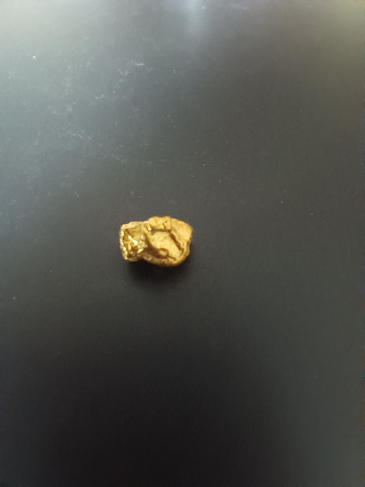 Unique 1.7 Grams California Placer Gold Nugget nugget Unique 1.7 Grams California Placer Gold Nugget nugget